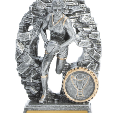 Breaking Down Barriers-Aussie Rules Female 130mm