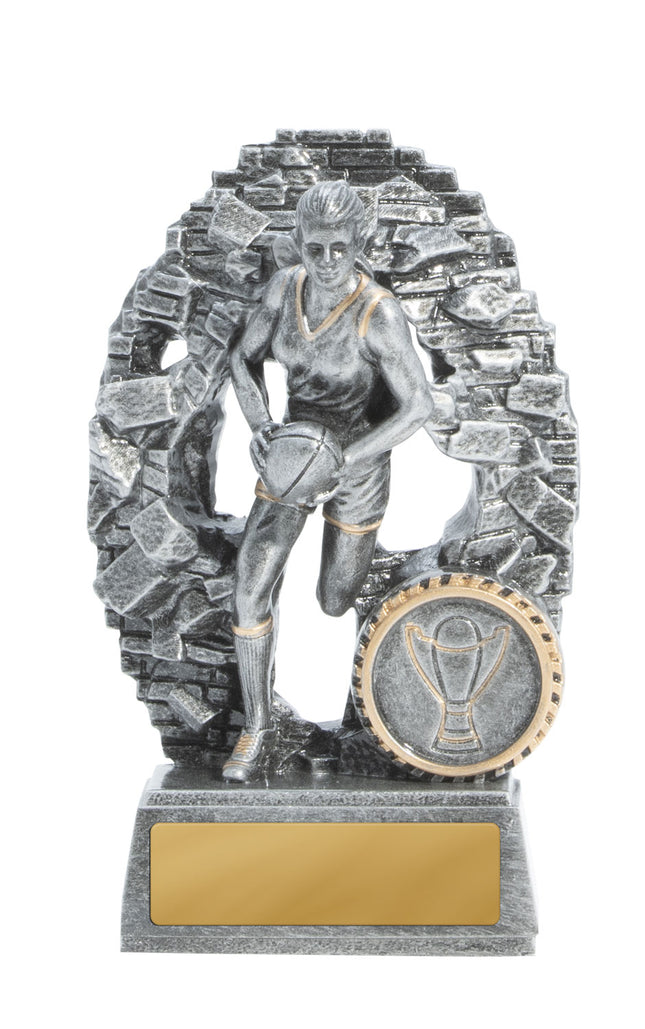 Breaking Down Barriers-Aussie Rules Female 130mm