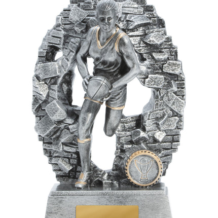 Breaking Down Barriers-Aussie Rules Female 130mm