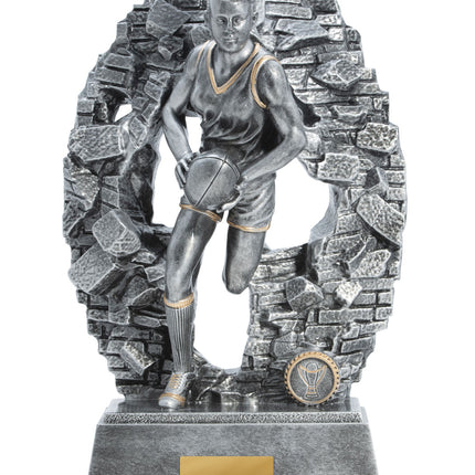 Breaking Down Barriers-Aussie Rules Female 130mm