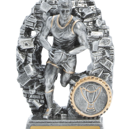 Breaking Down Barriers-Aussie Rules Male 130mm