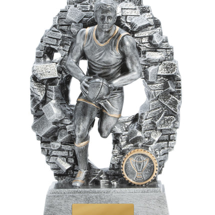 Breaking Down Barriers-Aussie Rules Male 130mm
