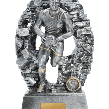 Breaking Down Barriers-Aussie Rules Male 130mm