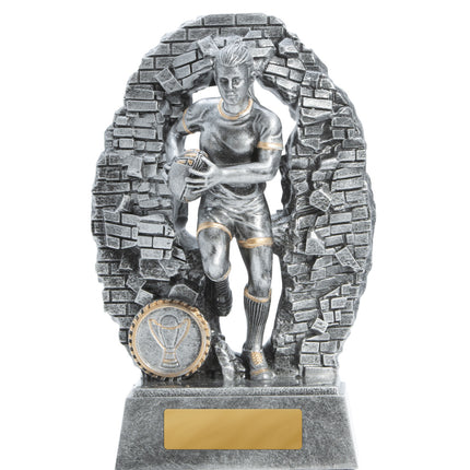 Breaking Down Barriers-Rugby Female 130mm