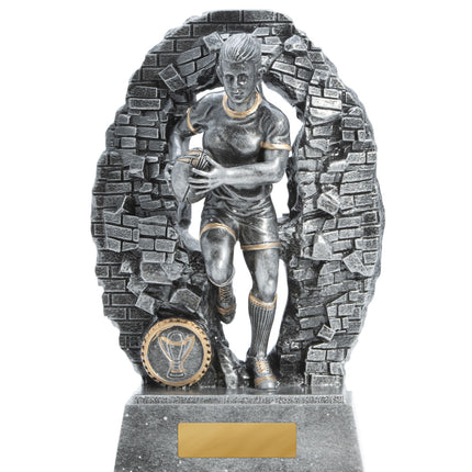 Breaking Down Barriers-Rugby Female 130mm