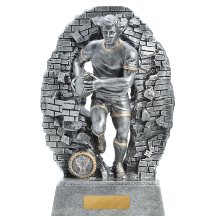 Breaking Down Barriers-Rugby Male 130mm