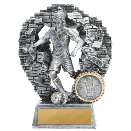 Breaking Down Barriers-Football Female 130mm
