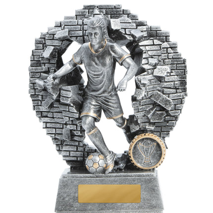 Breaking Down Barriers-Football Female 130mm