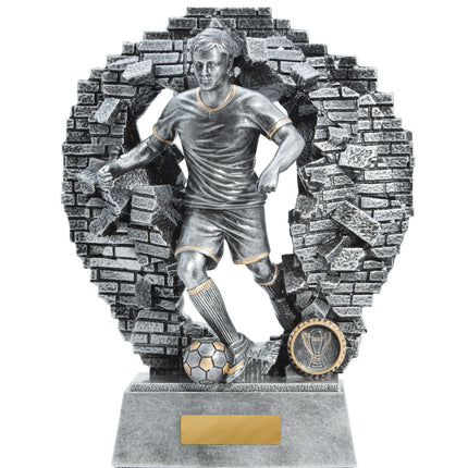 Breaking Down Barriers-Football Male 130mm