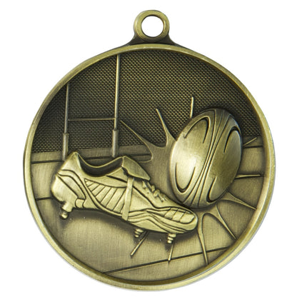 Supreme Medal - Rugby 70mm