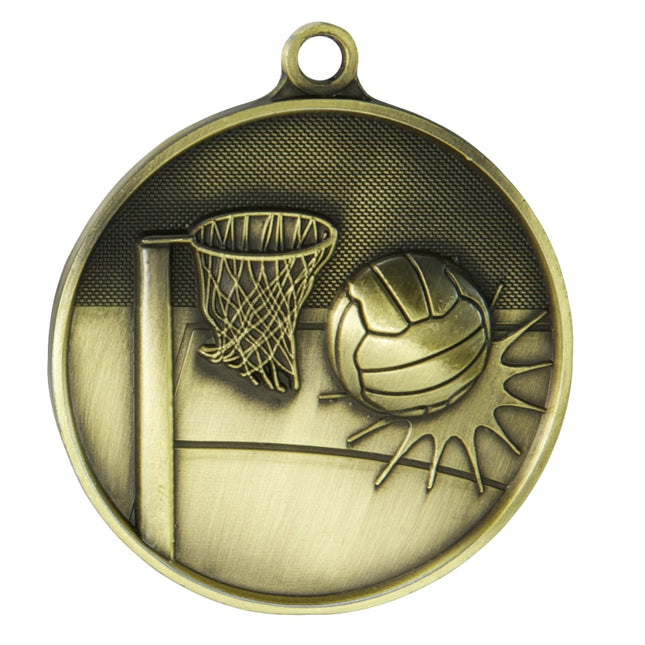 Supreme Medal - Netball 70mm