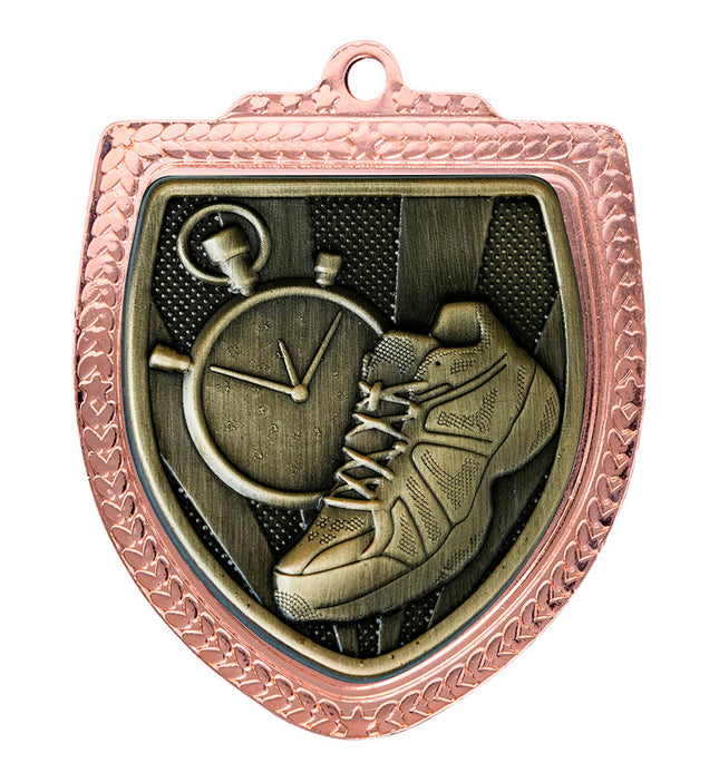 Shield Medal - Athletics 80mm