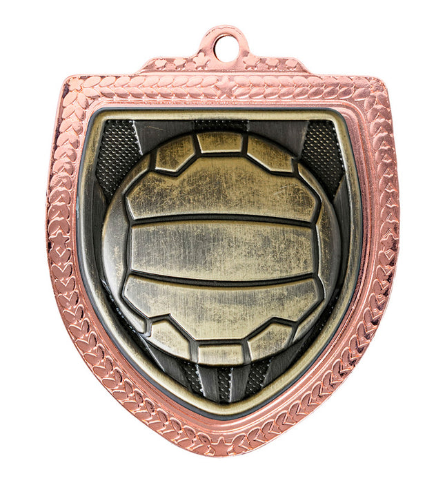 Shield Medal - Netball 80mm