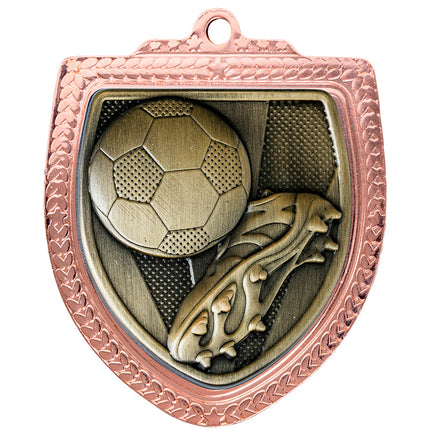 Shield Medal - Football Boot 80mm