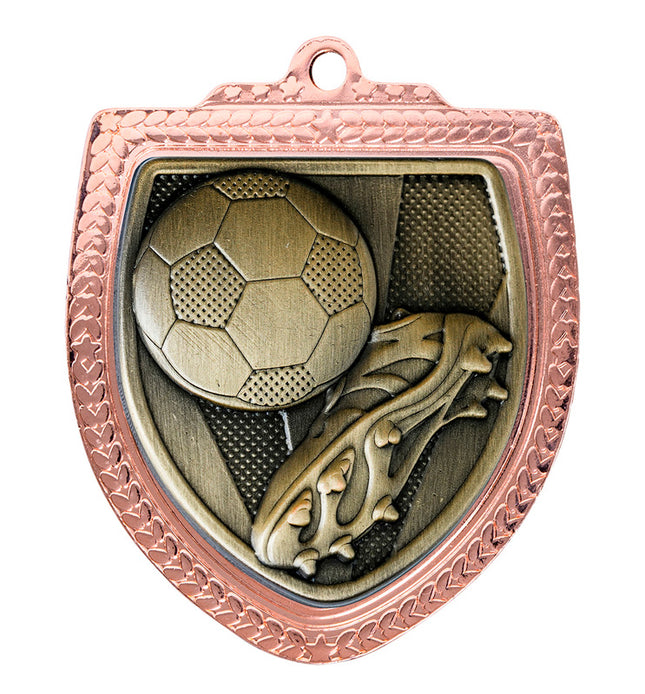 Shield Medal - Football Boot 80mm