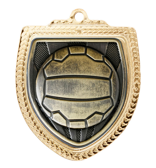 Shield Medal - Netball 80mm