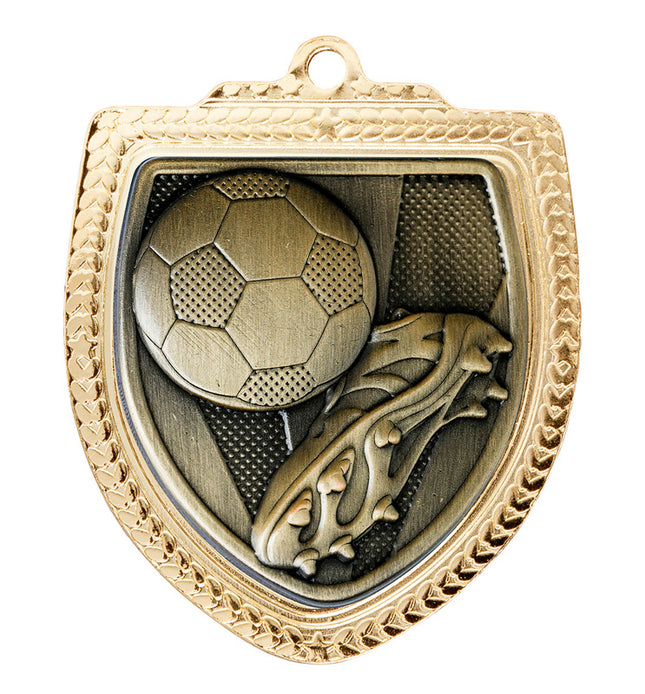 Shield Medal - Football Boot 80mm