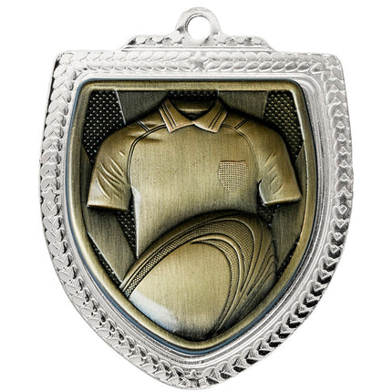 Shield Medal - Rugby Shirt 80mm