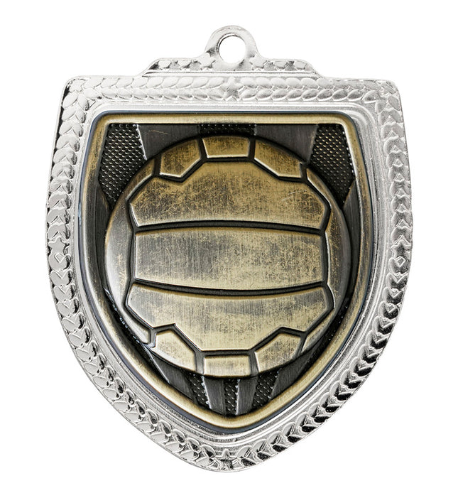 Shield Medal - Netball 80mm