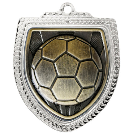 Shield Medal - Football 80mm