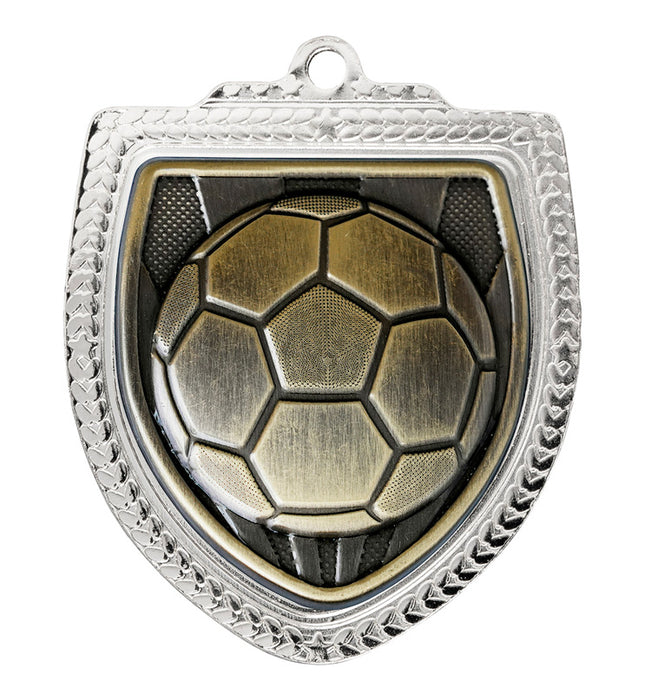 Shield Medal - Football 80mm