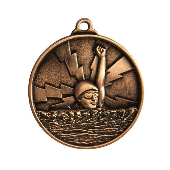 Lightning Medal-Swimming 50mm