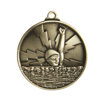 Lightning Medal-Swimming 50mm