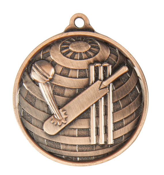 Global Medal-Cricket 50mm