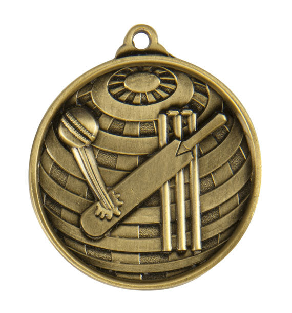 Global Medal-Cricket 50mm