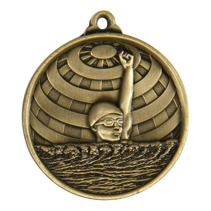 Global Medal-Swimming 50mm