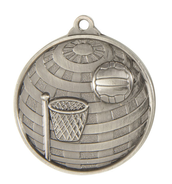 Global Medal-Netball 50mm