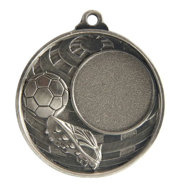 Global Medal -Football + 25mm insert 50mm