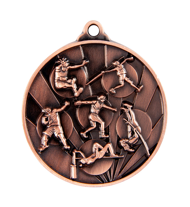 Sunrise Medal-Athletics Field 50mm