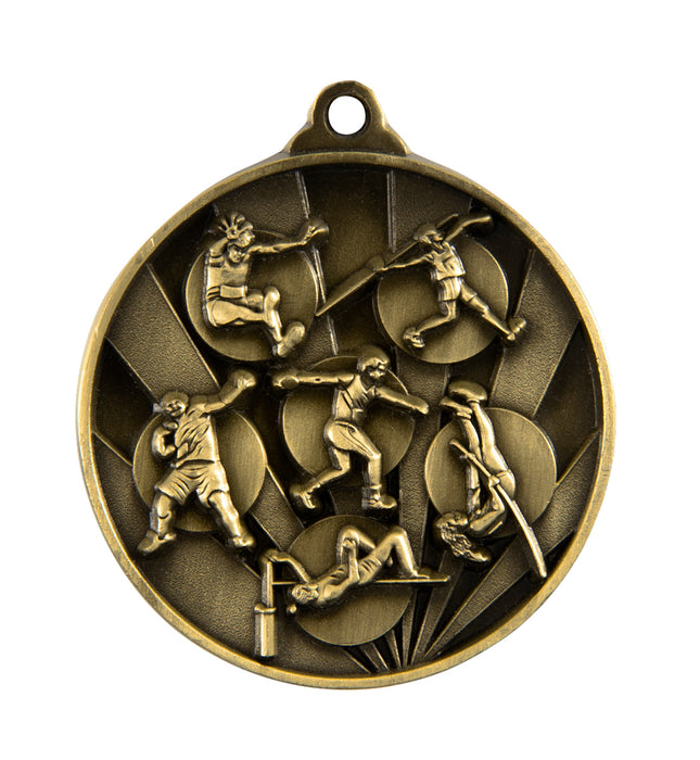Sunrise Medal-Athletics Field 50mm