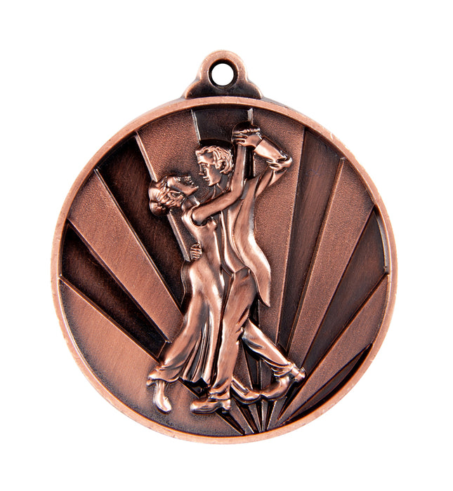 Sunrise Medal-Dance Couple 50mm
