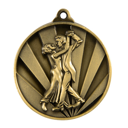 Sunrise Medal-Dance Couple 50mm