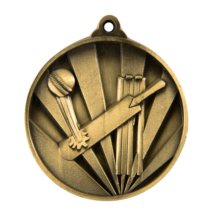 Sunrise Medal-Cricket 50mm