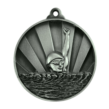 Sunrise Medal-Swimming 50mm