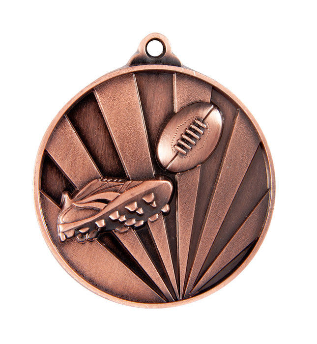 Sunrise Medal-Aussie Rules 50mm