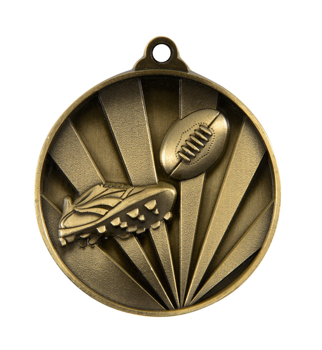 Sunrise Medal-Aussie Rules 50mm