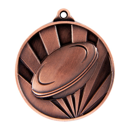Sunrise Medal-Rugby 50mm