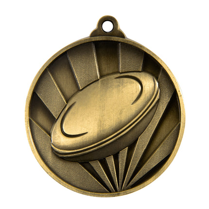 Sunrise Medal-Rugby 50mm