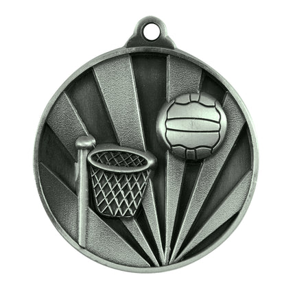 Sunrise Medal-Netball 50mm