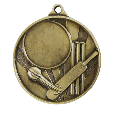 Sunrise Medal-Cricket+25mm insert 50mm