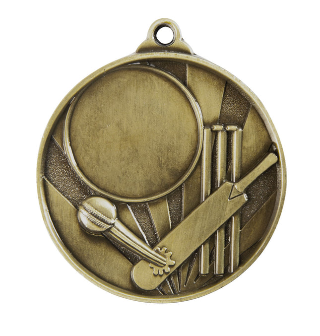 Sunrise Medal-Cricket+25mm insert 50mm