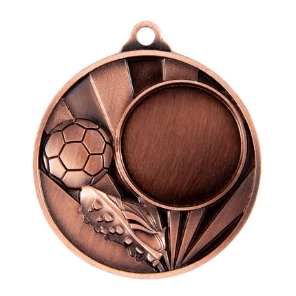 Sunrise Medal-Football + 25mm insert 50mm