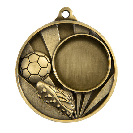 Sunrise Medal-Football + 25mm insert 50mm