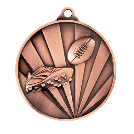 Sunrise Medal-Aussie Rules 70mm