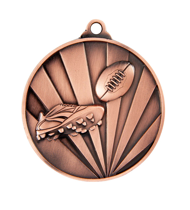 Sunrise Medal-Aussie Rules 70mm