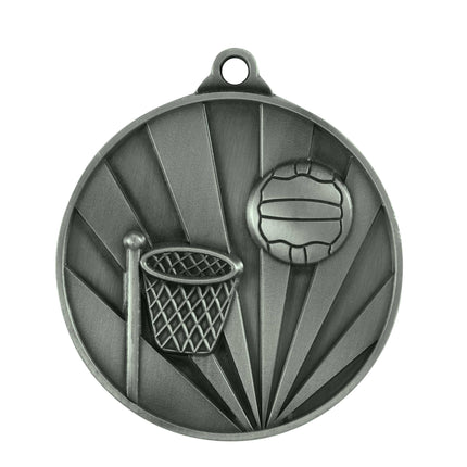 Sunrise Medal-Netball 70mm